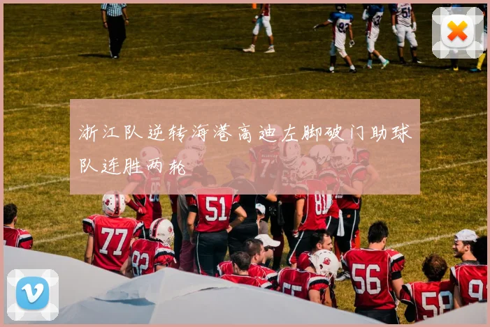 浙江队逆转海港高迪左脚破门助球队连胜两轮